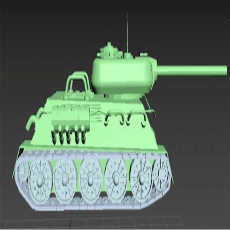 番禺充气军用坦克模型
